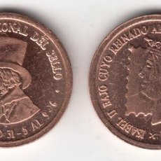 Monedas FNMT: ESPAÑA: MEDALLA XXVIII FERIA NACIONAL DEL SELLO EN MADRID. Lote 237891030