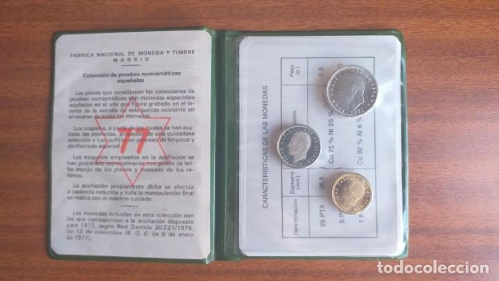 Monedas FNMT: Pruebas numism&aacute;ticas FNMT &bull; 1977 - Foto 2