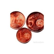 Monedas FNMT: ESPAÑA JUEGO MONEDAS DE 1 - 2 - 5 EUROCENT TRIO AÑO 2017 SERIE CORTA