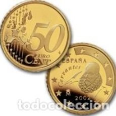 Monedas FNMT: ESPAÑA 50 CENTIMOS -EURO CENT- AÑO 2002 ESCASA. Lote 399781874