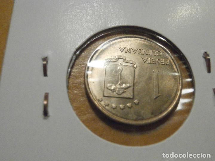 Monedas FNMT: Lote 3 GUINEA ECUATORIAL 1, 5 y 25 PESETAS DE LA F.N.M.T - ËPOCA ESPAÑOLA - GUINEANAS 1969 *19 *69 - Foto 5 - 301055588