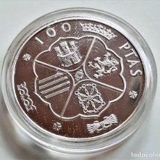 Monedas FNMT: 1966 ESPAÑA 100 PESETAS - ACUÑADA EN PLATA DE LEY 925 - 44.GRAMOS - 45.MM DIAMETRO. Lote 366795651