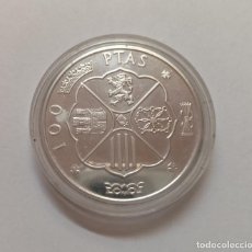 Monedas FNMT: 100 PESETAS PLATA 1966 REPLICA FABRICA NACIONAL MONEDA Y TIMBRE. Lote 311237723