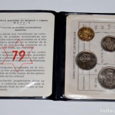 Monedas FNMT: CARTERA PRUEBA NUMISMATICA DE LA F.N.M.T. 1979 - JUAN CARLOS I