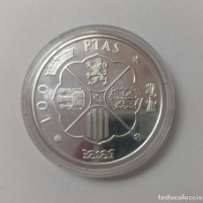 Monnaies FNMT: 100 PESETAS 1966 PLATA REPLICA FABRICA NACIONAL MONEDA Y TIMBRE. Lote 324532803