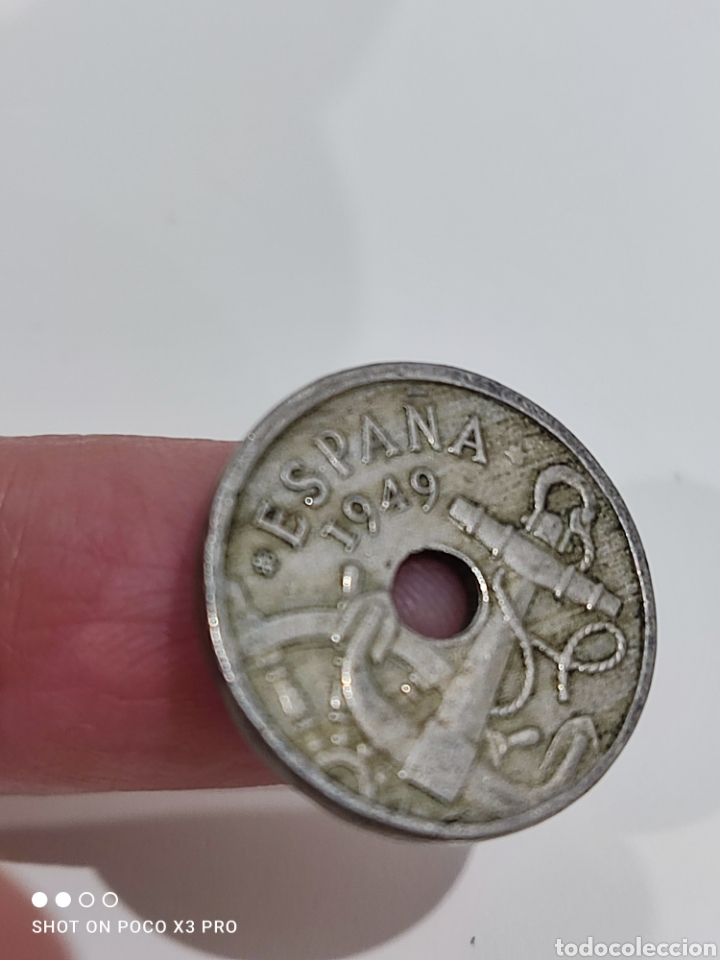 Monedas FNMT: Moneda 50 c&eacute;ntimos 1949 - Foto 2