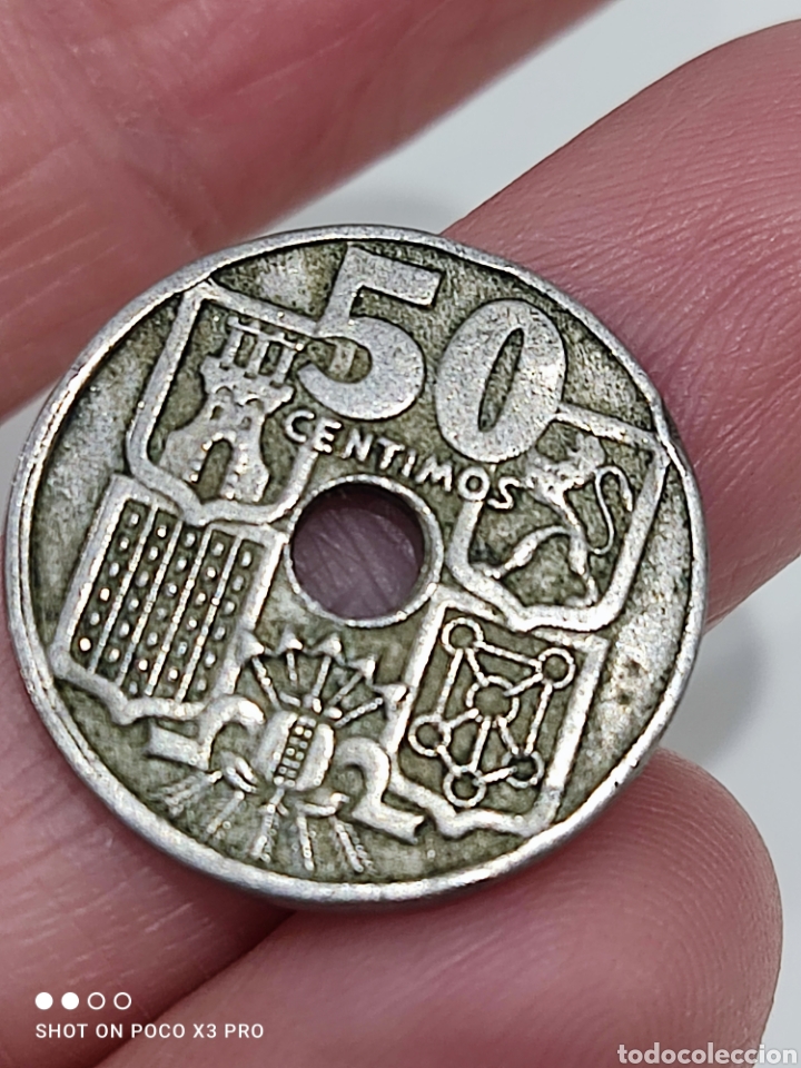 Monedas FNMT: Moneda 50 c&eacute;ntimos 1949 - Foto 1
