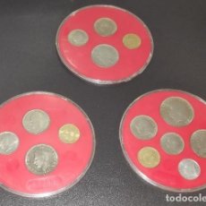 Monedas FNMT: FUTBOL LOTE ESPAÑA 1982*FUTBOL M' 82* (AÑOS:-1980-1981-1982-JUEGO COMPLETO EN 3 SET LUJO. Lote 359917830