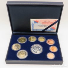 Monedas FNMT: ESTUCHE EUROSET PROOF 2002. JUEGO DE 9 MONEDAS.. Lote 363038695