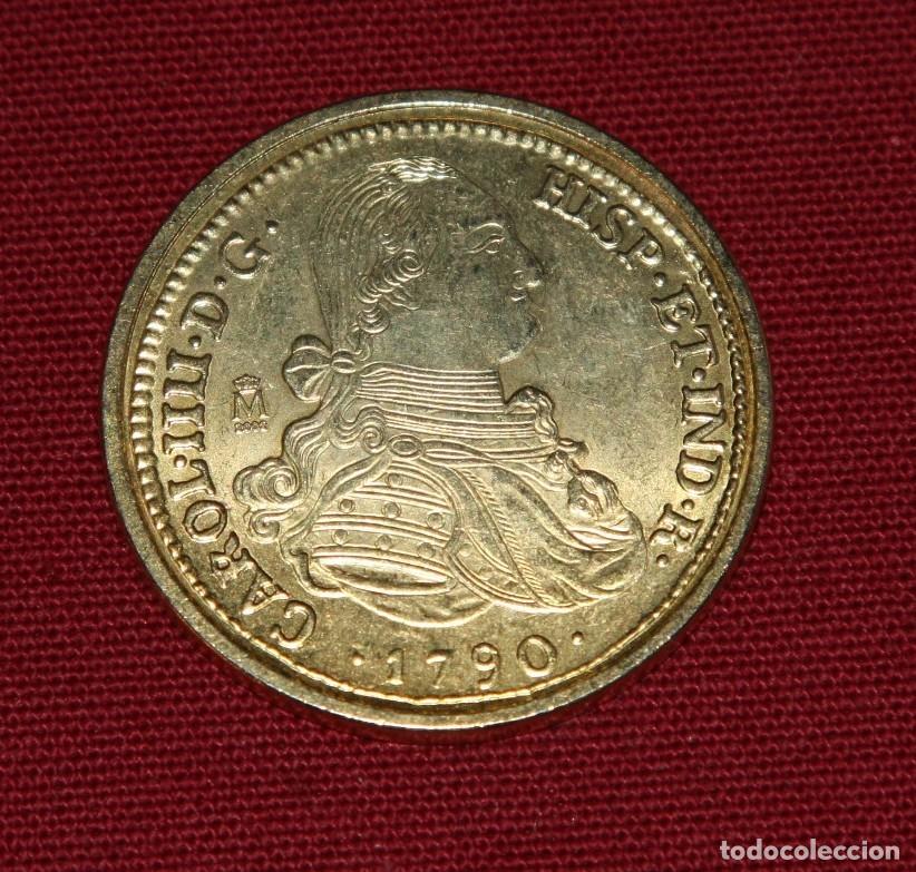 Monedas FNMT: R&Eacute;PLICA DE MONEDA DE LA F&Aacute;BRICA NACIONAL DE MONEDA Y TIMBRE. - Foto 1