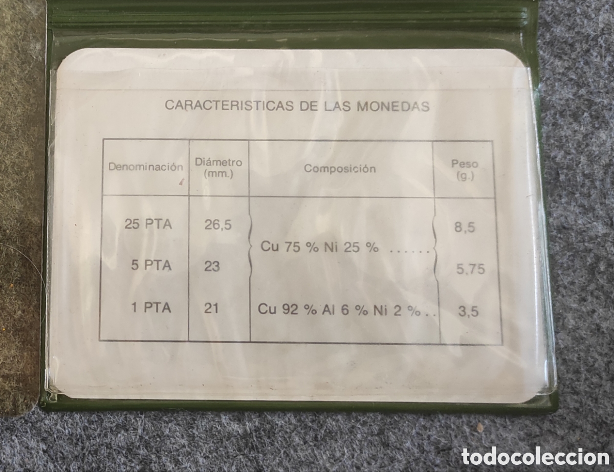 Monedas FNMT: Prueba Numism&aacute;tica a&ntilde;o 1977 - Foto 3