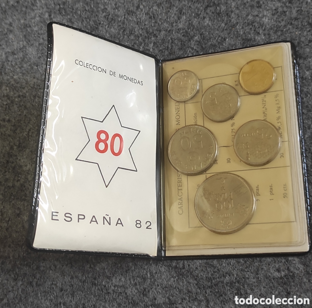 Monedas FNMT: Prueba Numism&aacute;tica a&ntilde;o 1980 - Foto 3