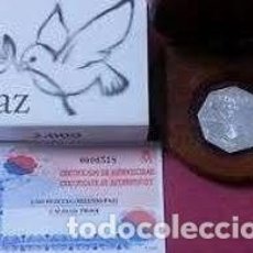Monedas FNMT: ESPAÑA 1500 PESETAS MILENIO *PAZ*TERMINACION PROOF -CAJA Y CERTIFICADO-ESCASO. Lote 400814504