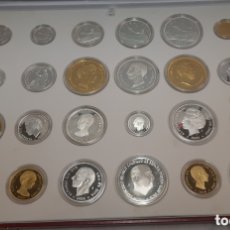 Monedas FNMT: COLECCIÓN MONEDAS HISTORIA DE LA PESETA EN PLATA. Lote 401372474