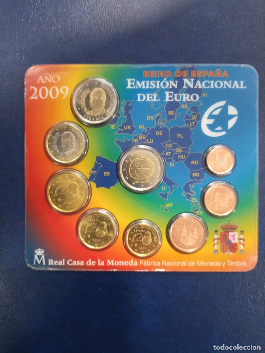 Monedas FNMT: Cartera FNMT Euroset Espa&ntilde;a 2009 - Foto 1