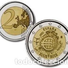 Monedas FNMT: 2 EUROS ESPAÑA 2012 - X ANIVERSARIO MONEDA EURO*CONMEMORATIVA*-ENCAPSULADA