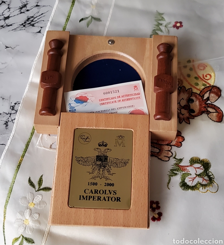 Monedas FNMT: Cincuentin carolus imperator a&ntilde;o 2000 - Foto 3