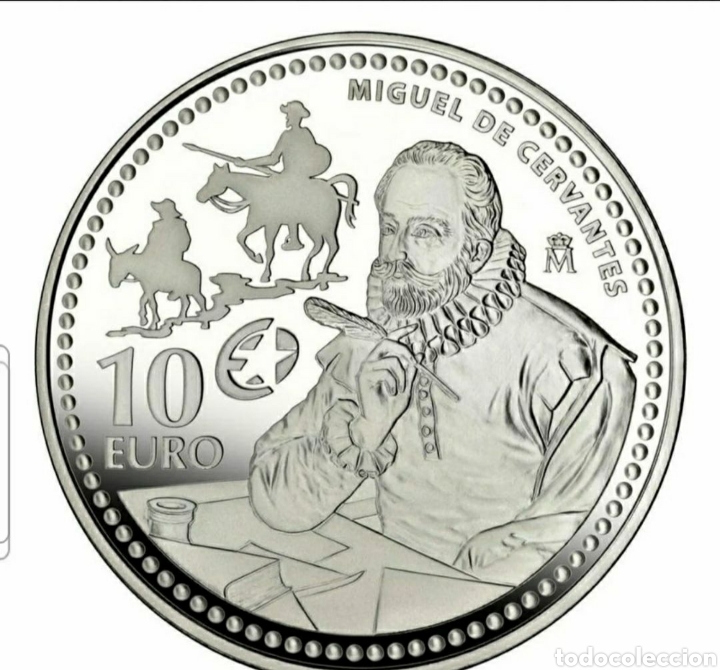 Monedas FNMT: Espa&ntilde;a 10 euros 2013 Cervantes - Foto 1