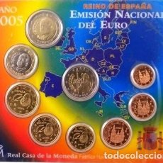 Monedas FNMT: ESPAÑA CARTERA OFICIAL-BLISTER-F.N.M.T. AÑO 2005 *INCLUYE+MAS MONEDA 2 EUROS EL QUIJOTE”*