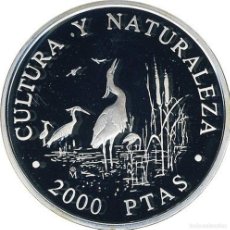 Monedas FNMT: ESPAÑA 2000 PESETAS 1994 -CULTURA Y NATURALEZA-PARQUE N. DOÑANA-PROOF-TIPO DURO-ENCAPSULADA