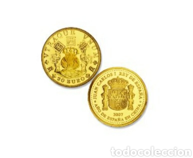 Monete FNMT: **20 euros oro 2007 a&ntilde;o de Espa&ntilde;a en China RRR