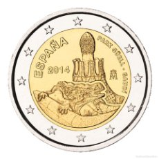 Monedas FNMT: 2 EUROS ESPAÑA 2014 - PARK GUELL-GAUDI-BARCELONA *CONMEMORATIVA*-ENCAPSULADA S/C