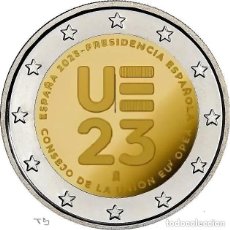 Monedas FNMT: 2 EUROS ESPAÑA 2023 - PRESIDENCIA UNION EUROPEA*-UE23-ENCAPSULADA S/C