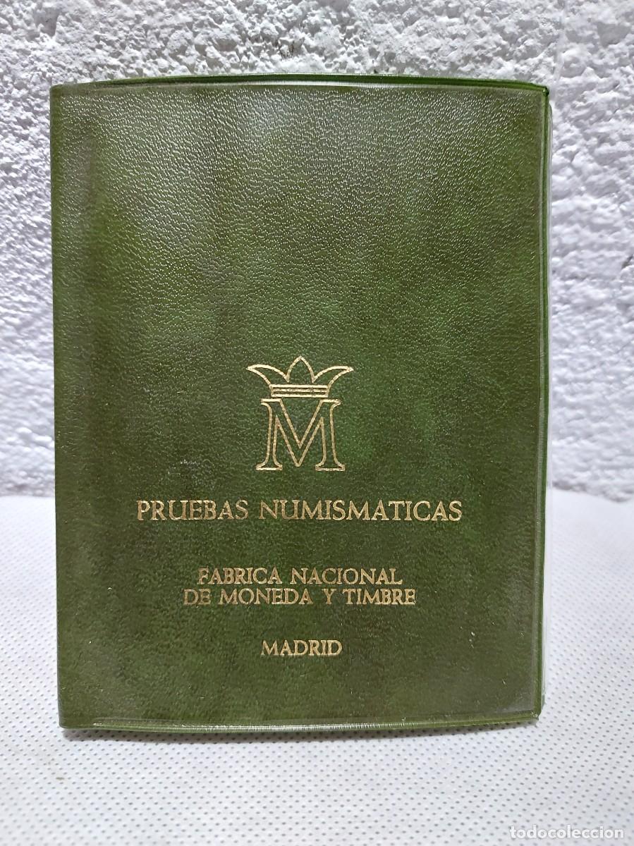 Monedas FNMT: Cartilla Pruebas Numismatica FTMT 1975 Estrella 77 - Foto 1