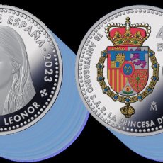 Monedas FNMT: PRINCESA LEONOR. FNMT-RCM. 40 EURO. PLATA. 2023. CARTERA NUMERADA. SC
