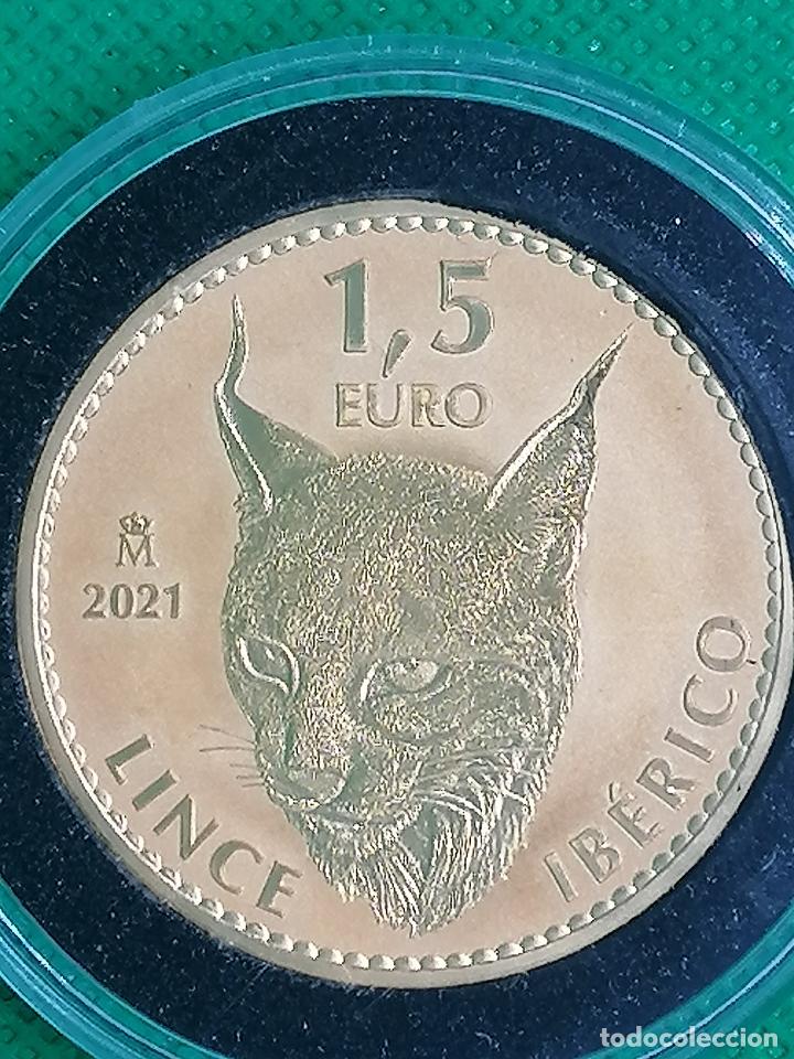 Comprar Moneda 1 Onza 31.10 Gramos oro Lince Ibérico - 1,5 Euros - Año 2021  España. online