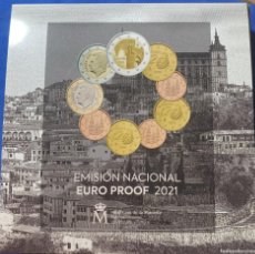 Monedas FNMT: EUROSET PROOF 2021: CIUDAD HISTÓRICA DE TOLEDO.