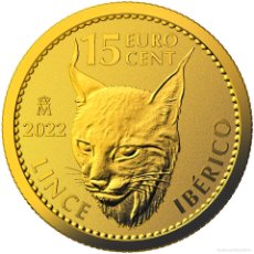 Monete FNMT: 1/10 ONZA DE ORO PURO - LINCE IBÉRICO 2022
