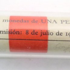Monedas FNMT: CARTUCHO DE 1 PESETA. 1966 ESTRELLA 67. FMNT.
