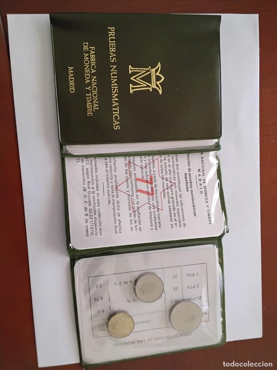 Monedas FNMT: Prueba numismatica 1977 - Foto 1