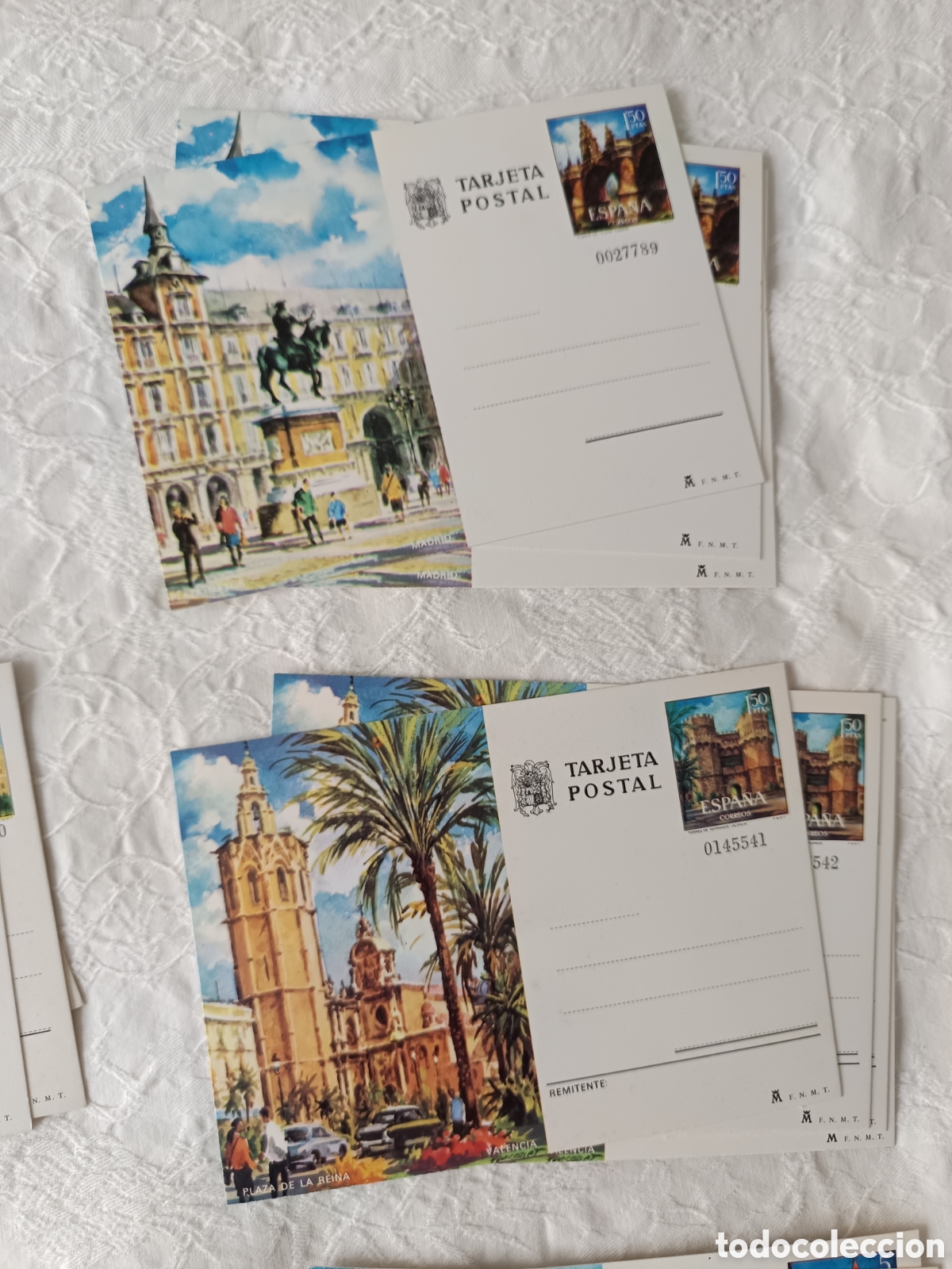 Monedas FNMT: Lote 56 tarjetas postales FNMT - Foto 4