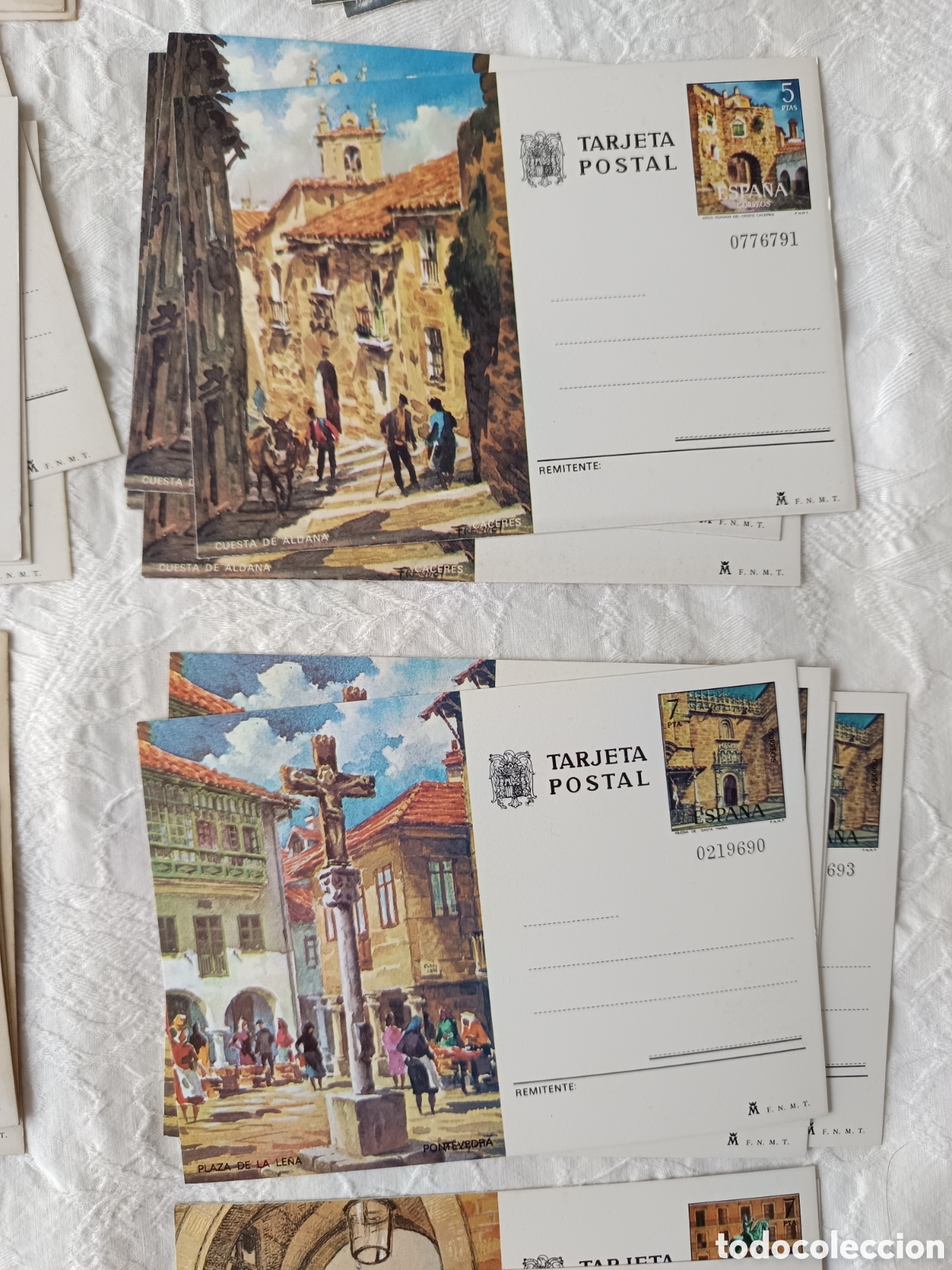 Monedas FNMT: Lote 56 tarjetas postales FNMT - Foto 6