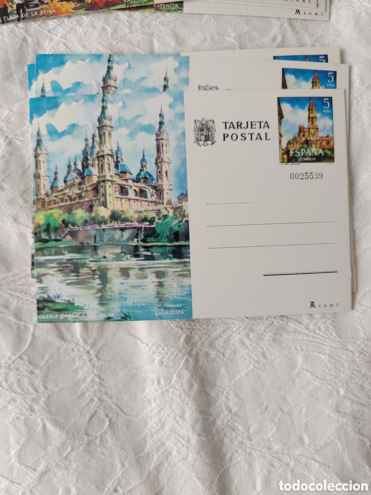 Monedas FNMT: Lote 56 tarjetas postales FNMT - Foto 7
