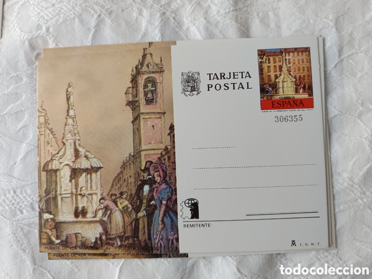 Monedas FNMT: Lote 56 tarjetas postales FNMT - Foto 10
