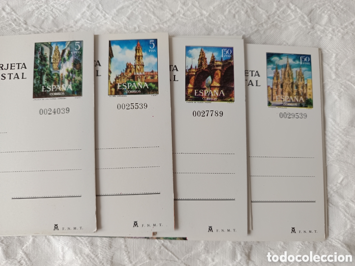 Monedas FNMT: Lote 56 tarjetas postales FNMT - Foto 17
