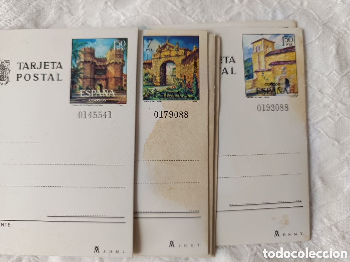 Monedas FNMT: Lote 56 tarjetas postales FNMT - Foto 18
