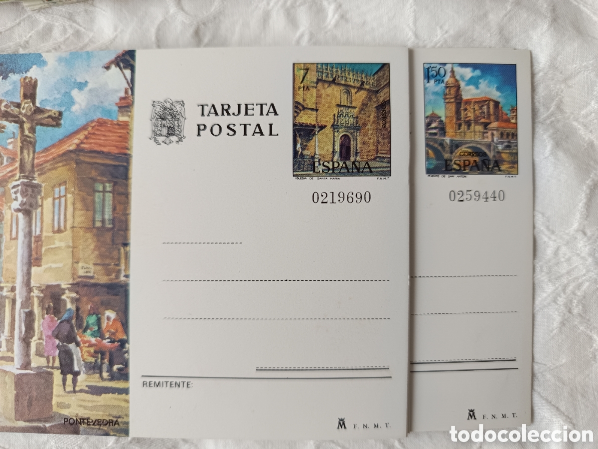 Monedas FNMT: Lote 56 tarjetas postales FNMT - Foto 19