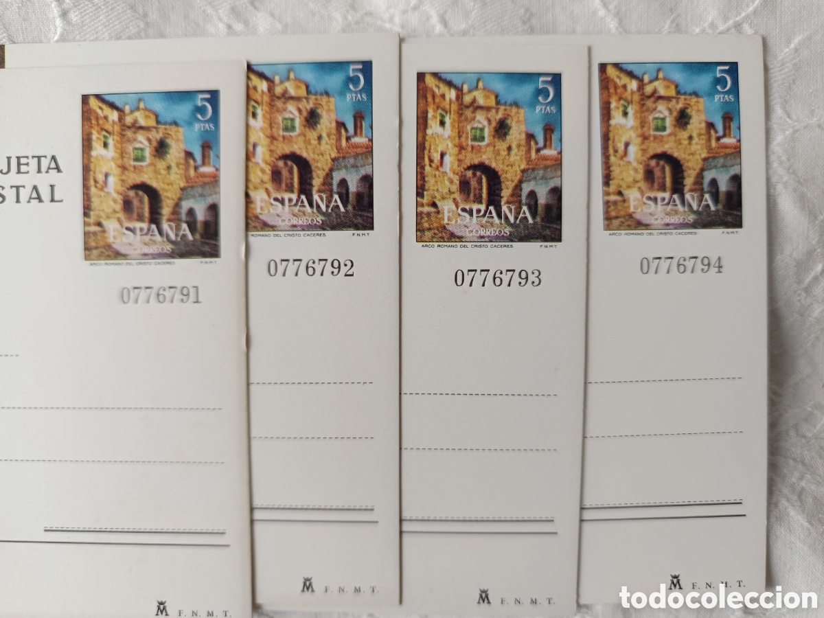 Monedas FNMT: Lote 56 tarjetas postales FNMT - Foto 22