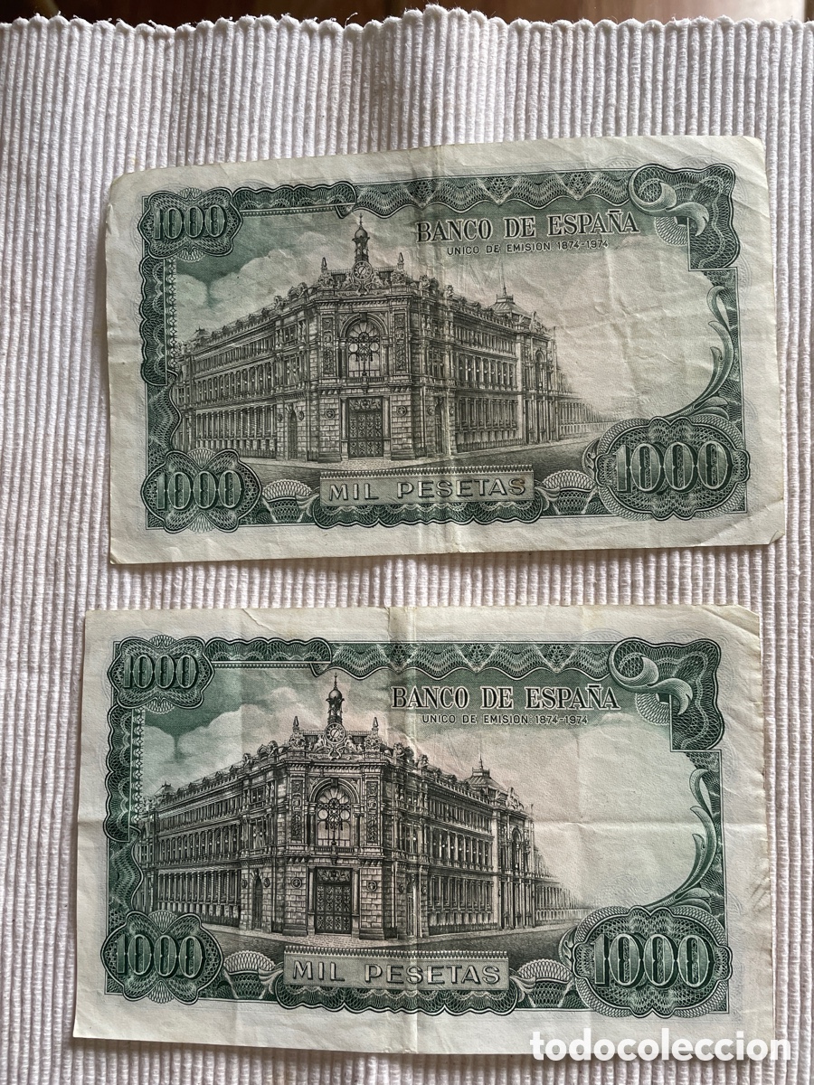 Monedas FNMT: BILLETE 1000 PESETAS 1971 - Foto 2