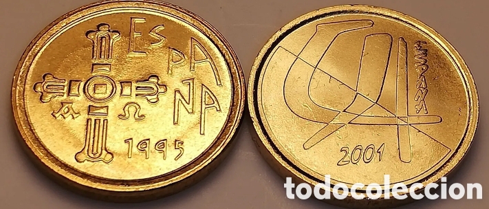 Monedas FNMT: 5 PESETAS 1995 y 1999 S/C - Foto 1