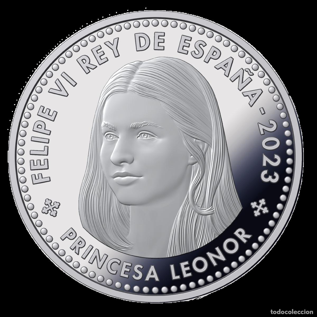 Monedas FNMT: Mayor&iacute;a de edad de S.A.R. Leonor, 40 &euro;. - Foto 1