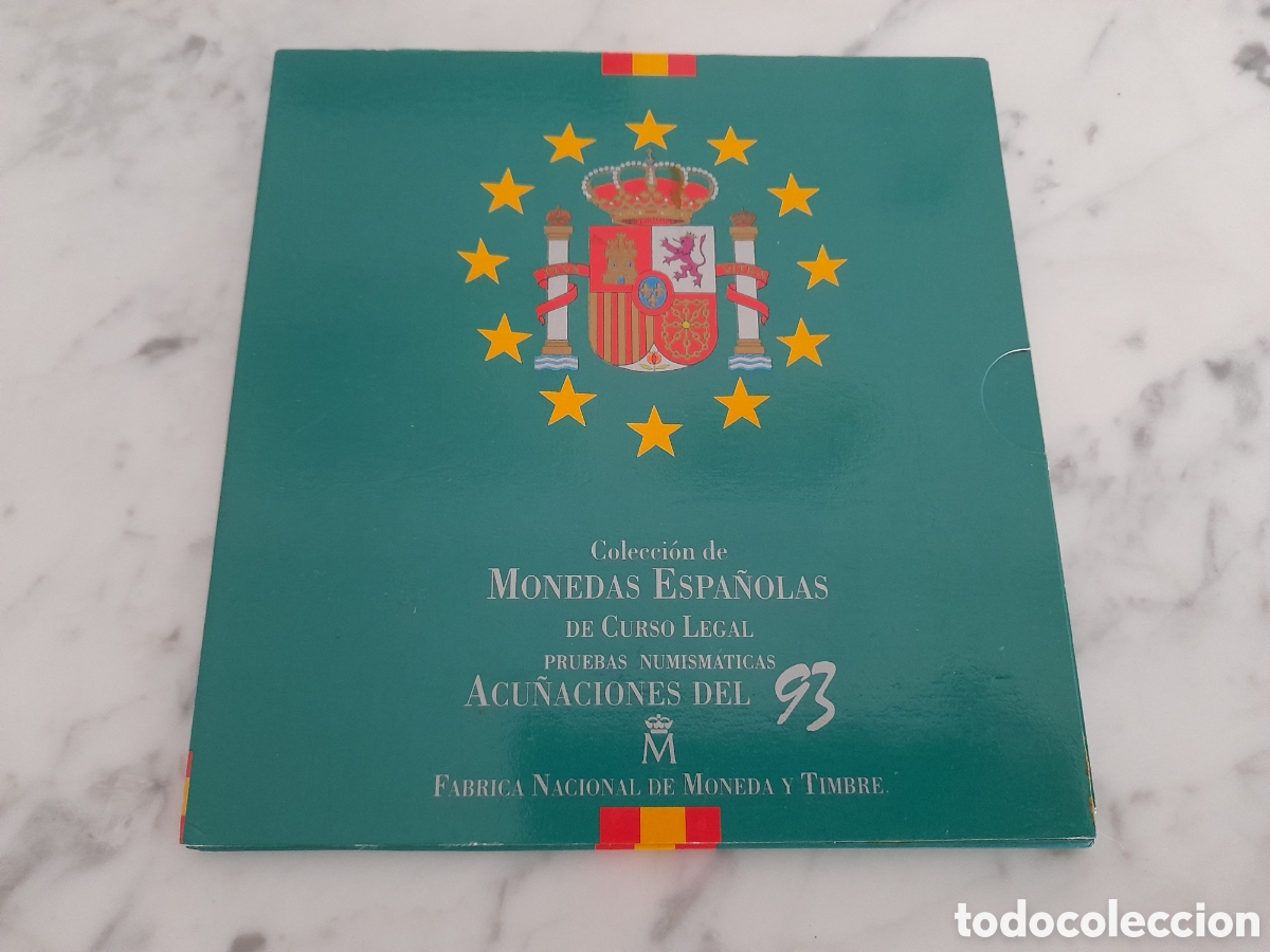 Monedas FNMT: Cartera oficial FNMT 1993 PROOF - Foto 1