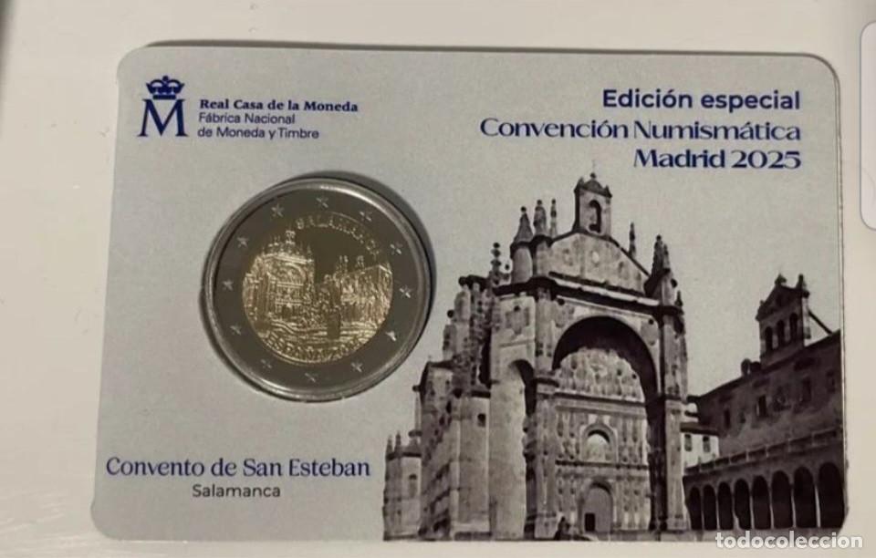Monedas FNMT: coincard 2&euro; Salamanca 2025 - Foto 1