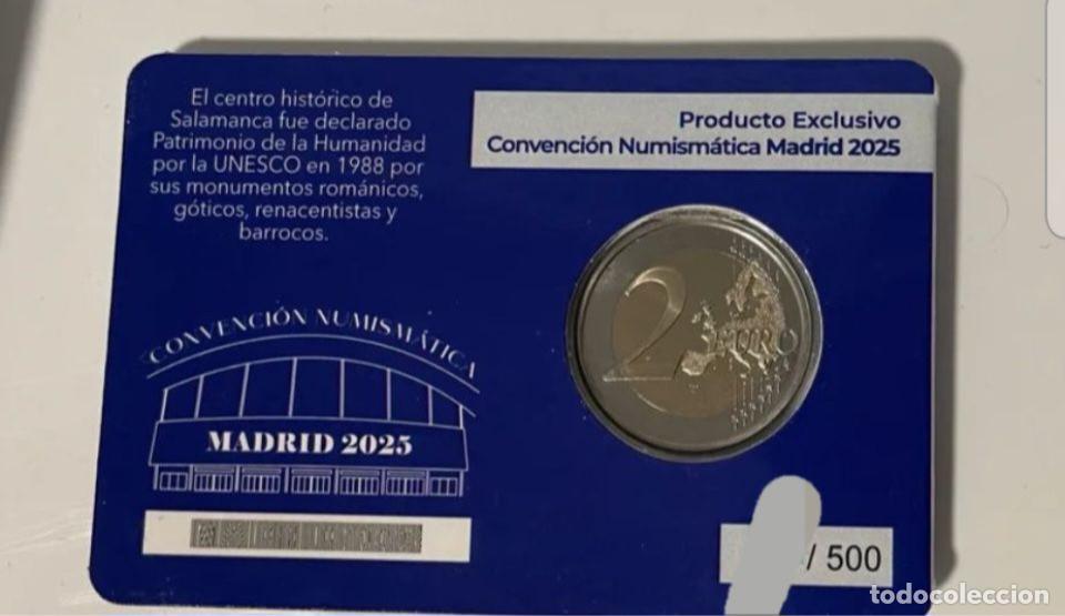 Monedas FNMT: coincard 2&euro; Salamanca 2025 - Foto 2