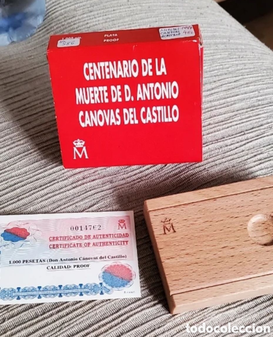 Monedas FNMT: Canovas 1000 pesetas 1997 - Foto 1