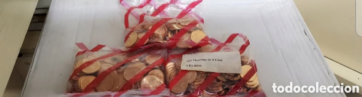Monedas FNMT: bolsa fnmt 5 cts. 1999, 2001, 2003 - Foto 1